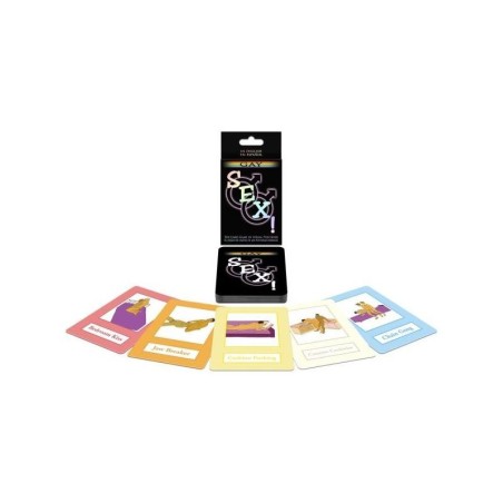 Jeu de cartes gay Sex Card Game ( EN ES)