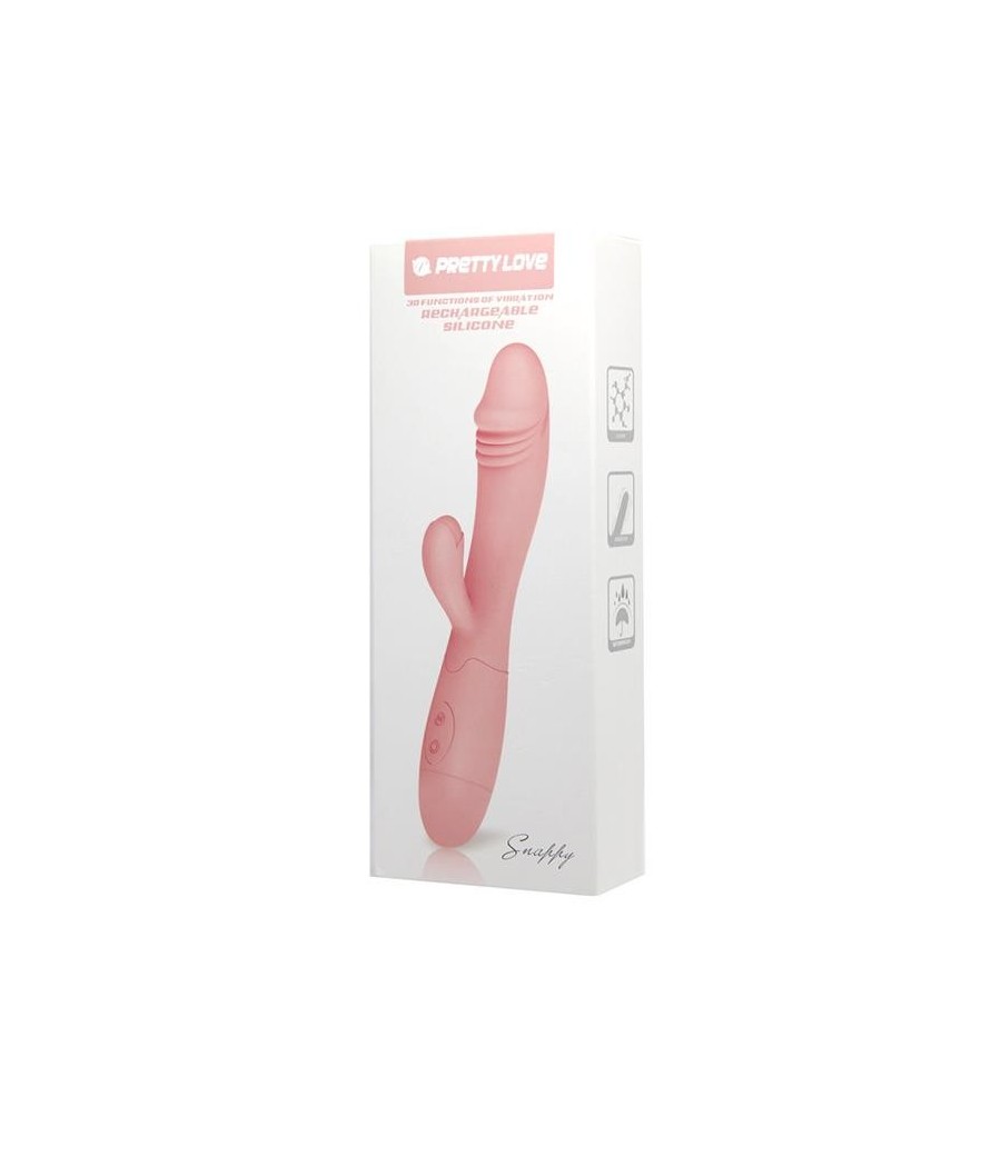 Snappy Vibromasseur Rabbit rechargeable Couleur Naturel