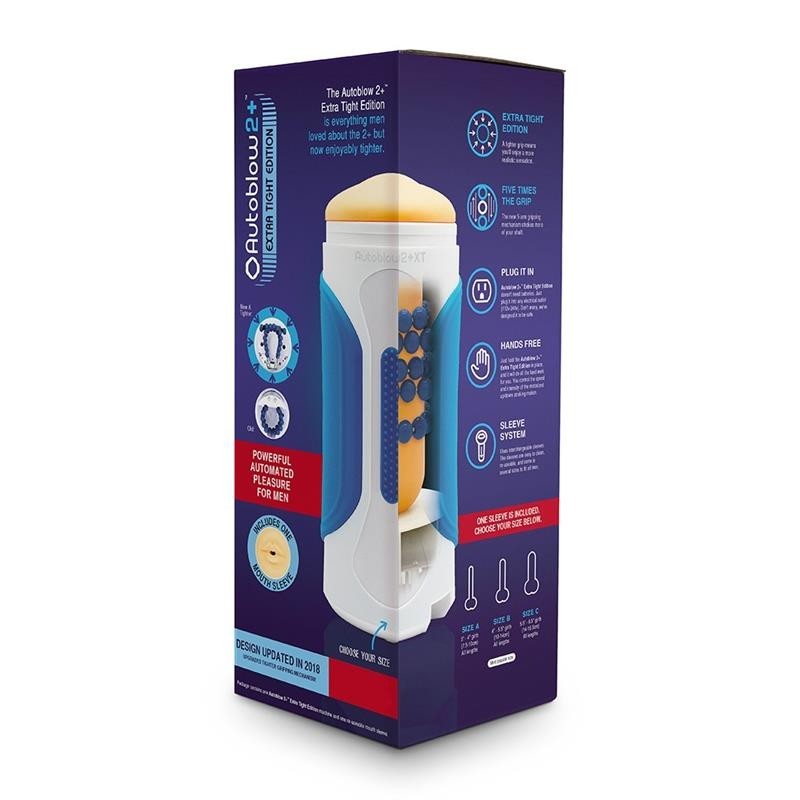 Autoblow 2+ avec manche de bouche taille C