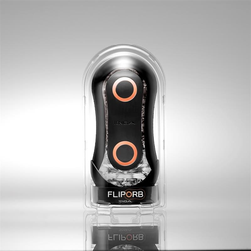Masturbateur Flip Orb Noir Orange Crash