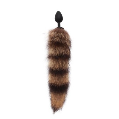 Plug Anal avec queue de Cheveux Foxet Anal Tail Plug
