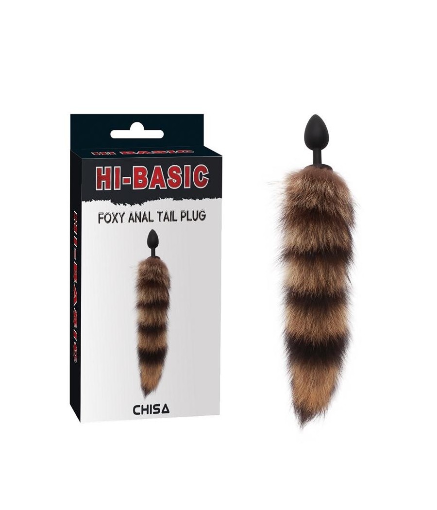 Plug Anal avec queue de Cheveux Foxet Anal Tail Plug
