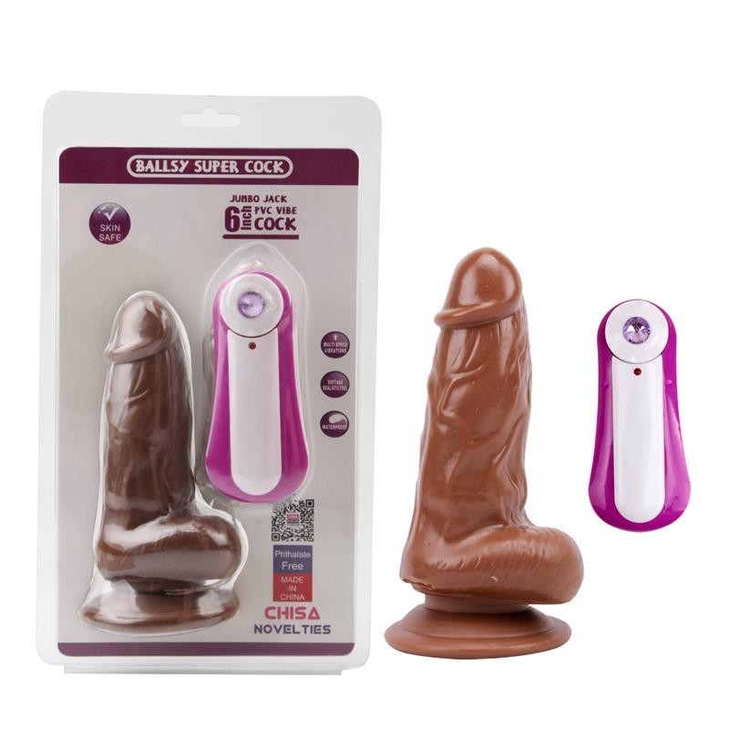Gode Jumbo Jack 6 vibrant marron