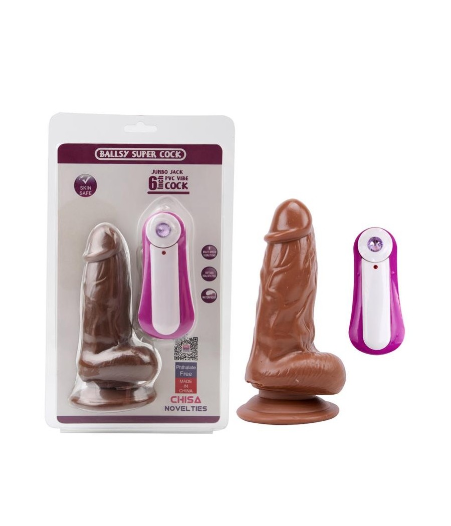 Gode Jumbo Jack 6 vibrant marron