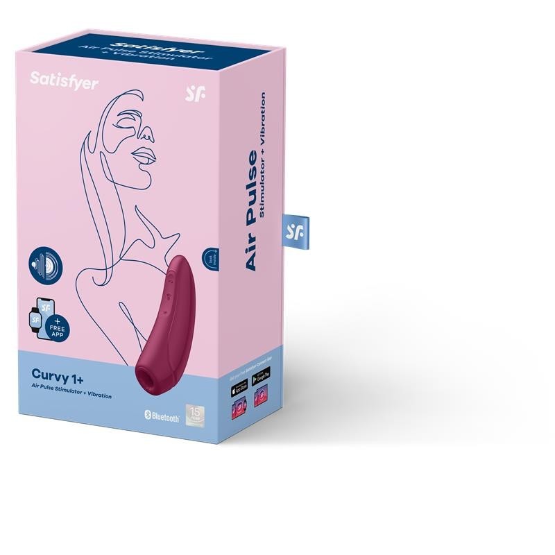 Stimulateur Curvy 1+ Rose rouge