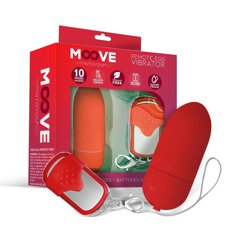 oeuf vibrant telecommande rouge