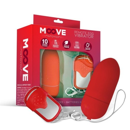 oeuf vibrant telecommande rouge