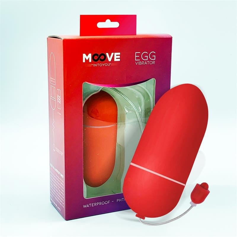 oeuf vibrant 10 Fonctions rouge