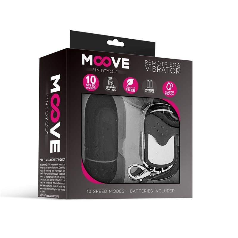 oeuf vibrant telecommande noir