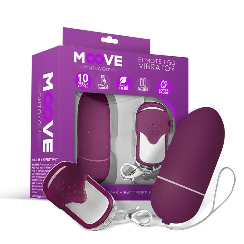 oeuf vibrant telecommande Violet Foncé
