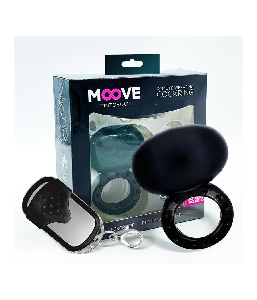 Anneau Vibromasseur telecommande Noir