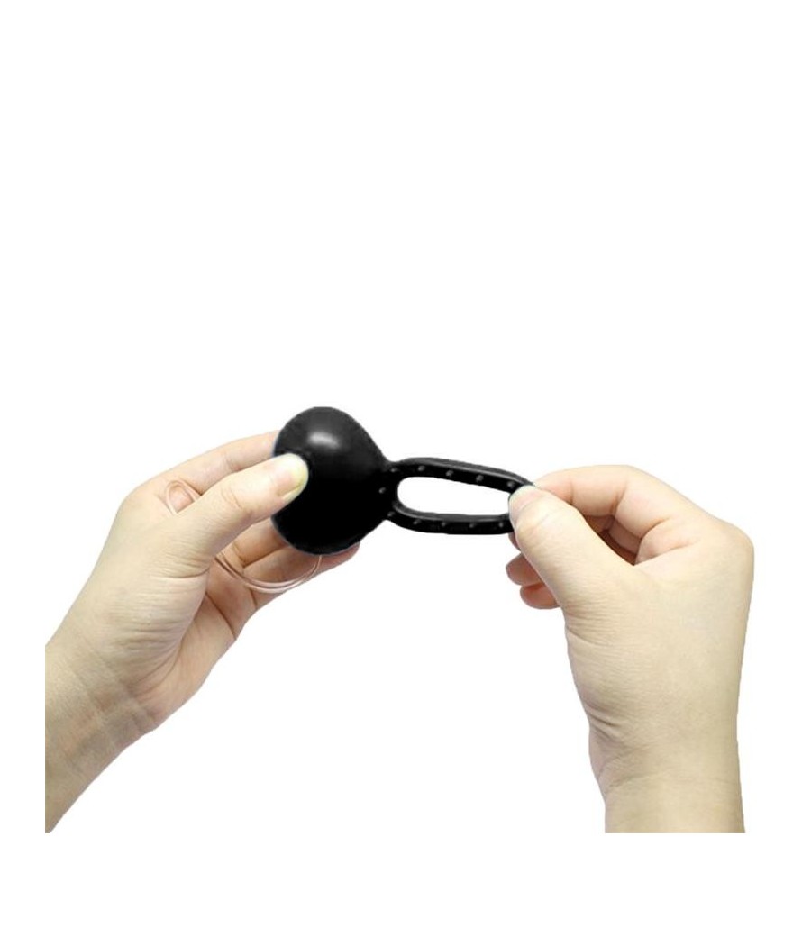 Anneau Vibromasseur telecommande Noir