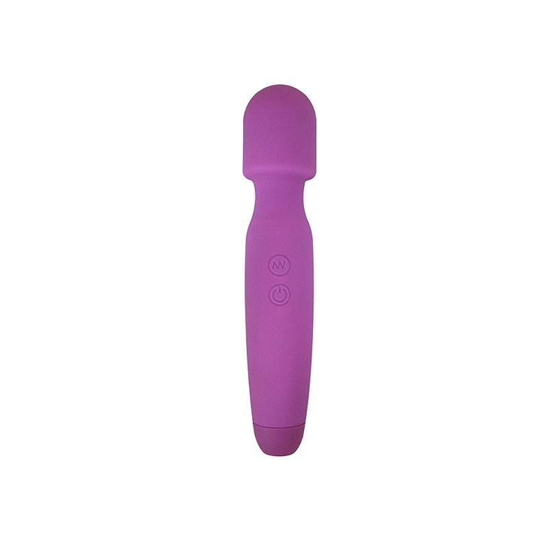 wand Vibromasseur silicone mauve