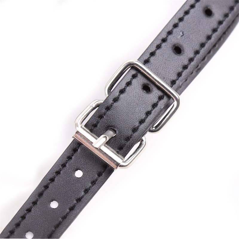 baillon forme de bouche noir