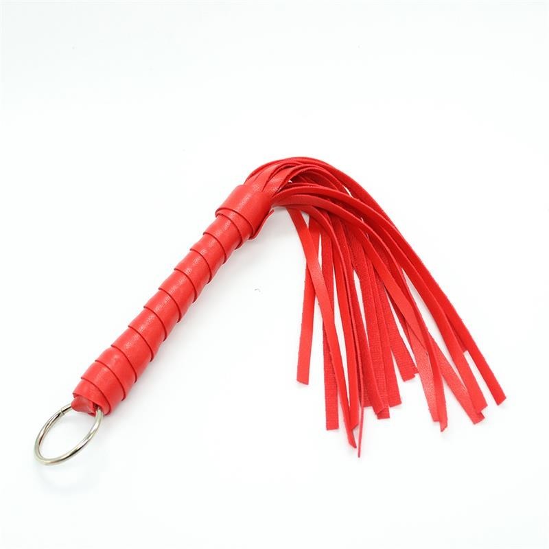 Mini fouet 28 cm rouge