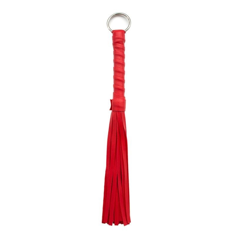 Mini fouet 28 cm rouge