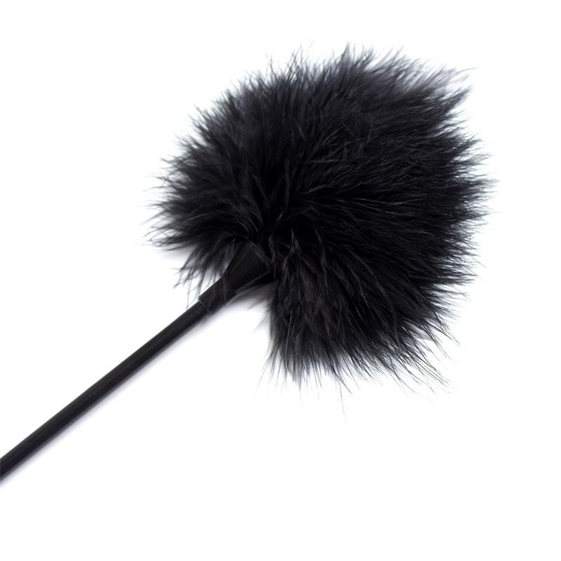 plumes stimulantes 40 cm Noir