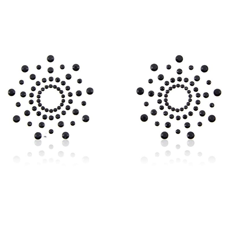 nipple flocon de neige noir