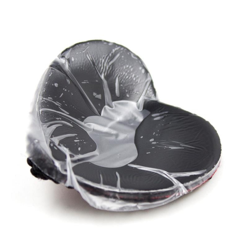 nipples avec dentelle rouge/noir