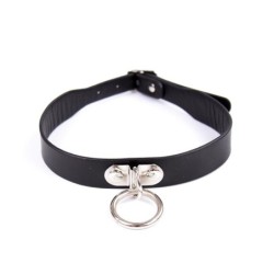 Collier réglable 43 cm Noir