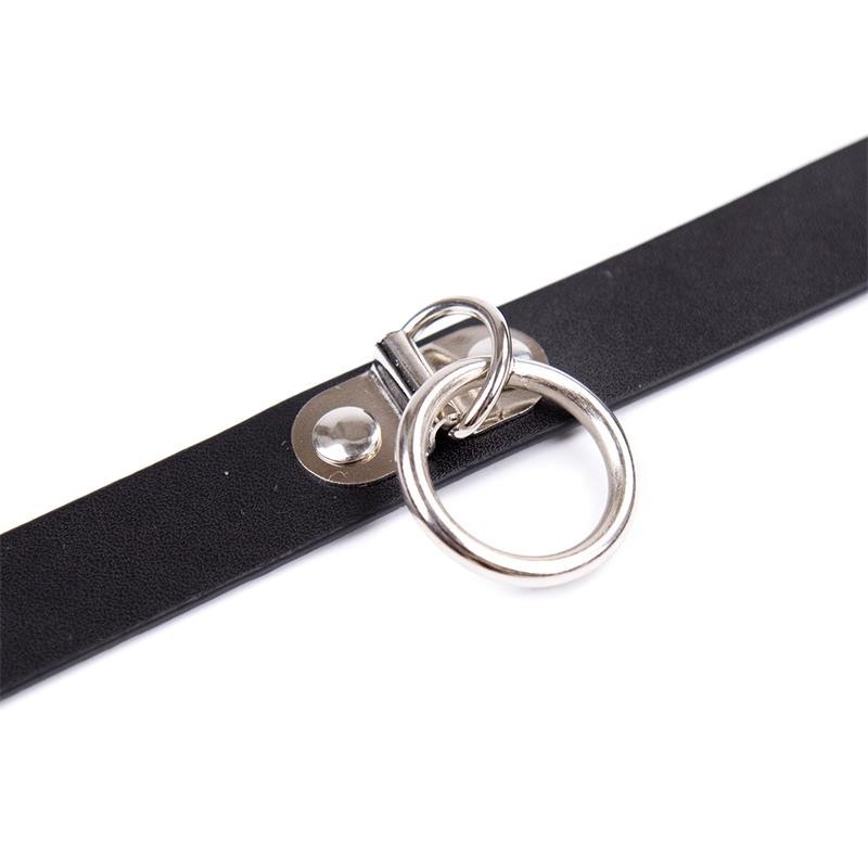 Collier réglable 43 cm Noir