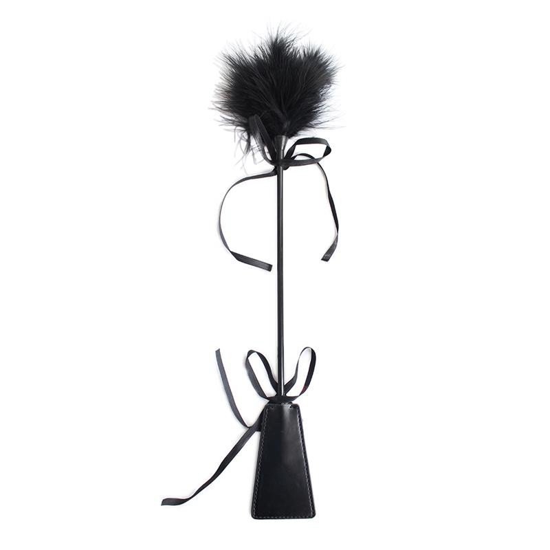 porte plume et cravache 2 en 1 49 cm Noir