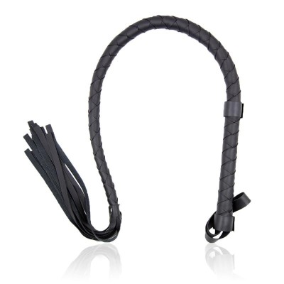 fouet long 85 cm Noir