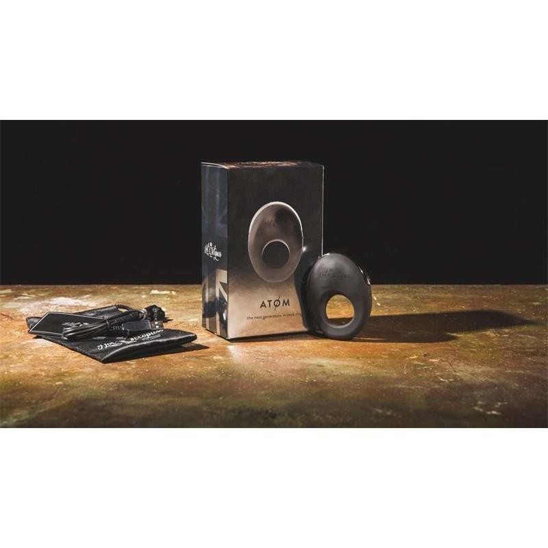 Anneau Vibrant Atom Noir