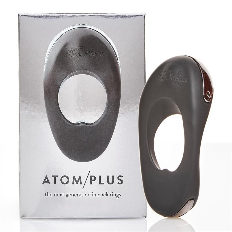 Anneau Vibromasseur Atom Plus stimulation Perianal noir
