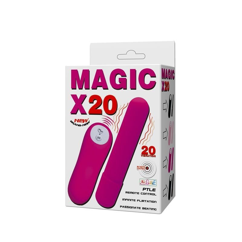 balle vibrante Magic x20 mauve