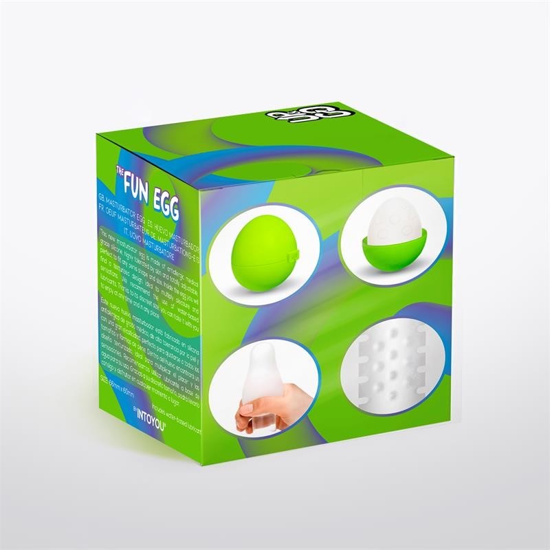 Bumpet oeuf Masturbateur Élastique Vert