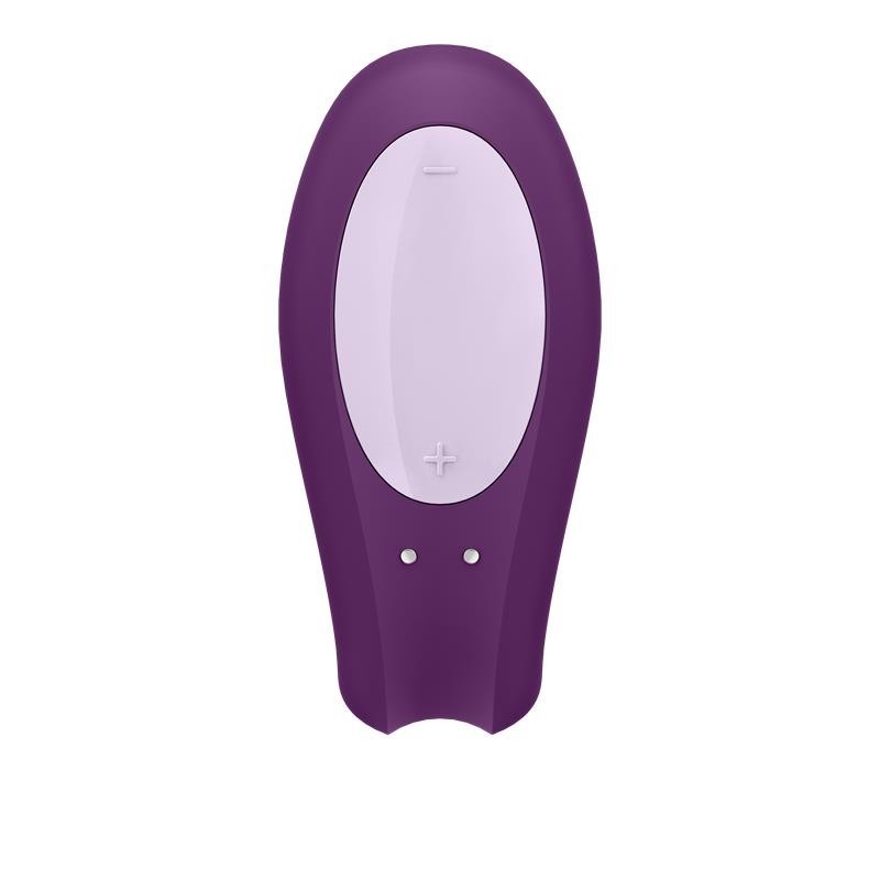 vibromasseur pour couples avec APP Double Joet violet