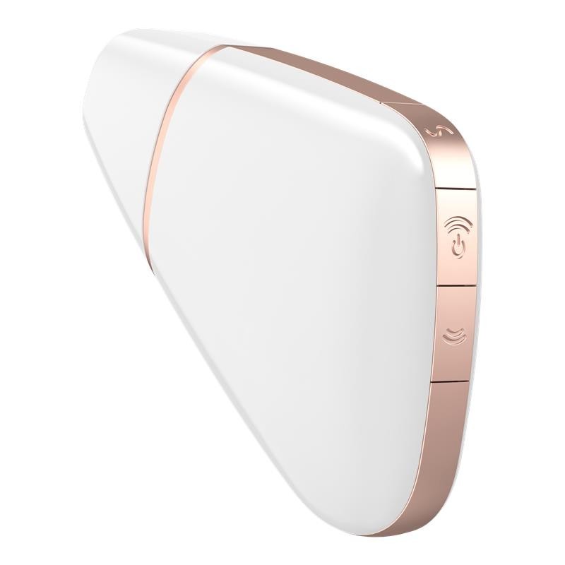 Aspirateur de clitoris Love Triangle Blanc