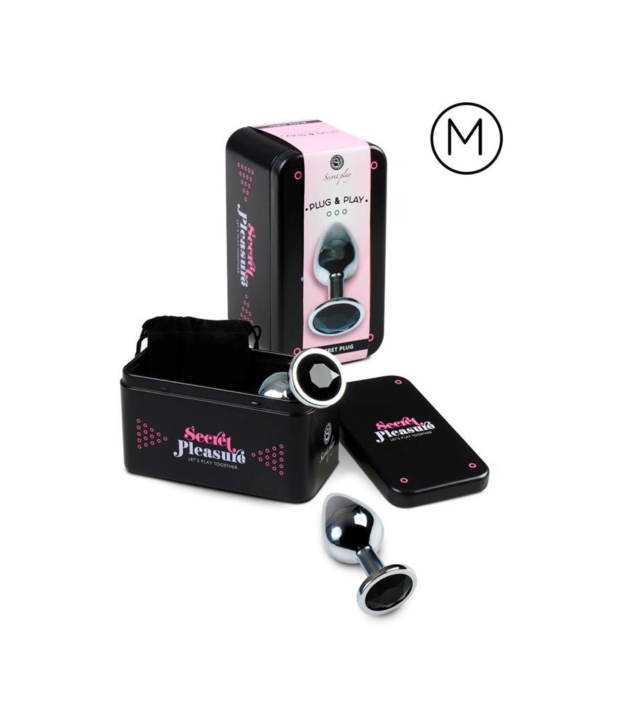 Plug Anal Taille M Noir