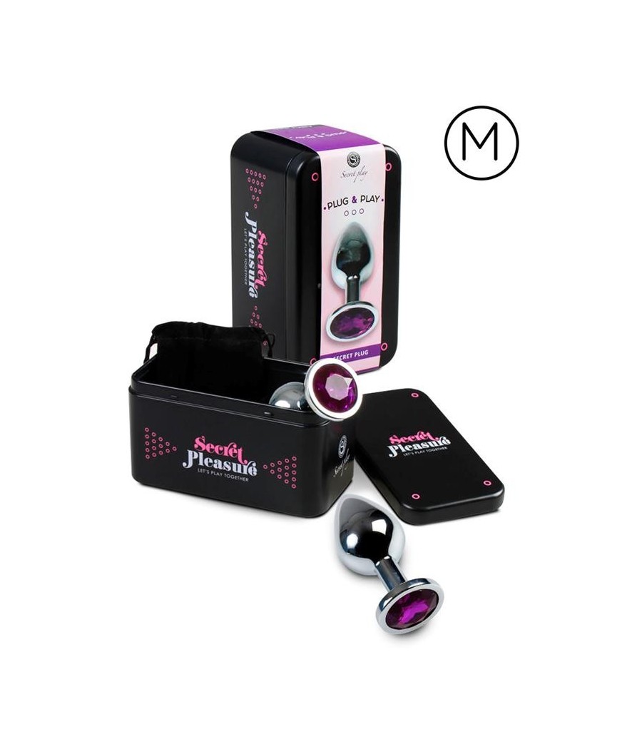Plug Anal Taille M violet