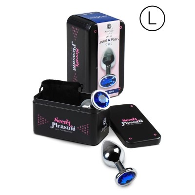 Plug Anal Taille L Bleu