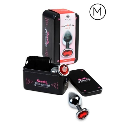 Plug Anal Taille M rouge
