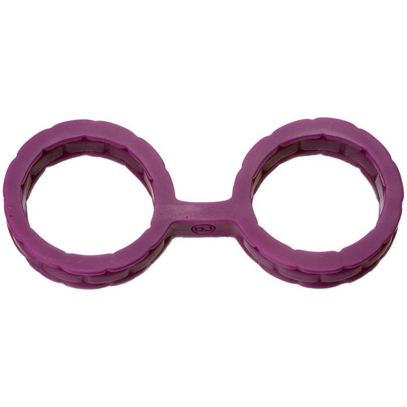 menottes japonaises pour Bondage silicone Premium Taille L mauve