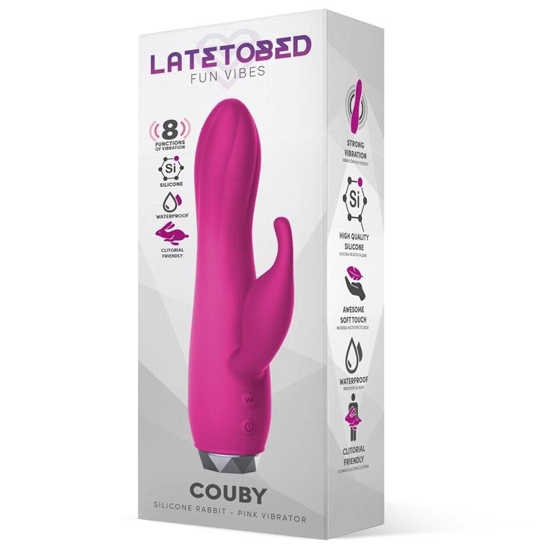 Coubet Vibromasseur de lapin silicone Rose
