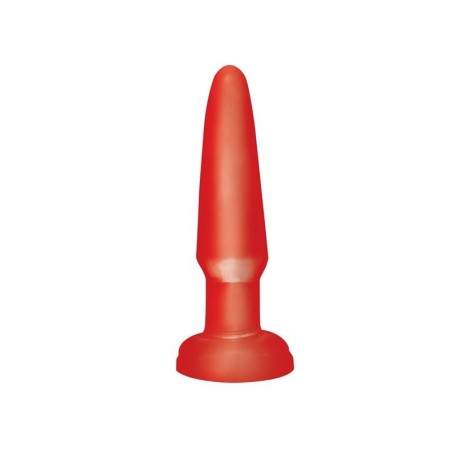 Plug anal Basix Rubber Works Principaux - Couleur rouge