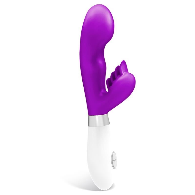 Sliper Vibromasseur lapin silicone pourpre