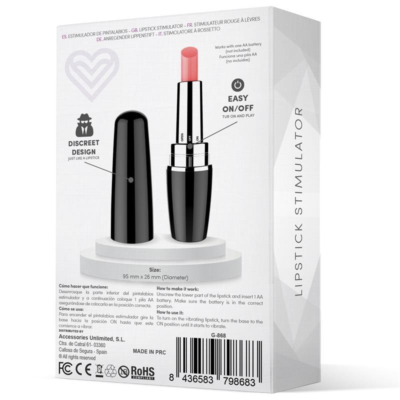 Viblips Stimulateur rouge à levres Noir