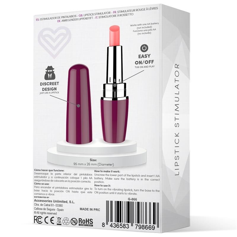 Viblips Stimulateur rouge à levres mauve