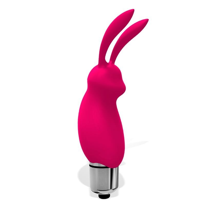 Hopye balle vibrante lapin silicone Rose