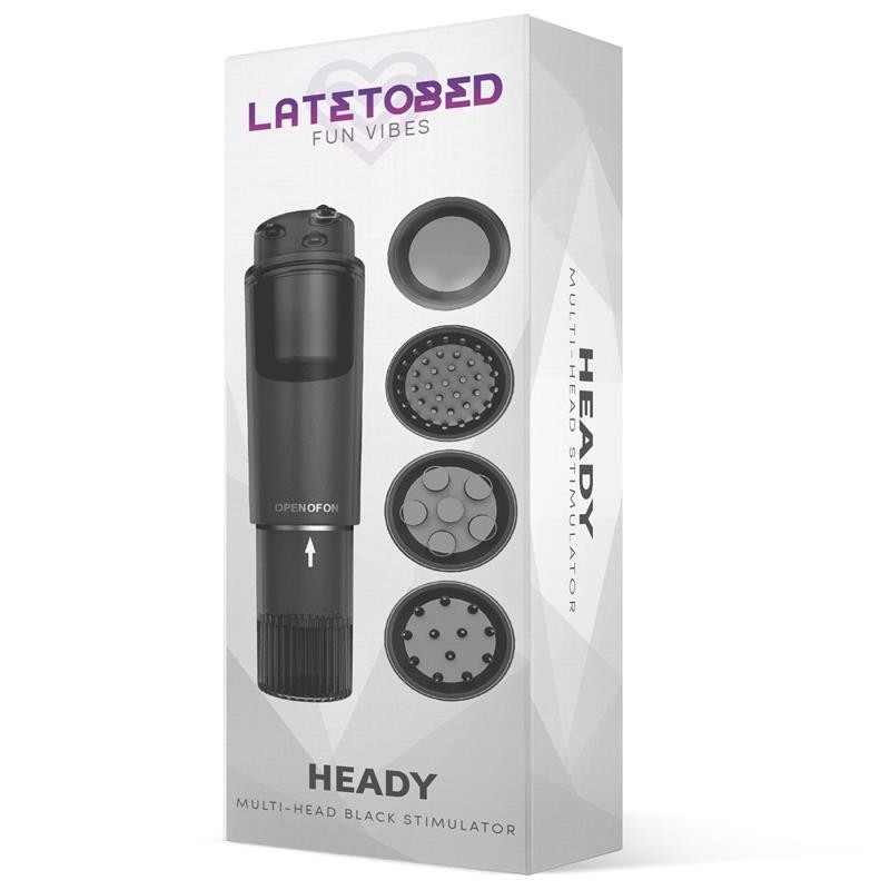 Headet Stimulateur avec 4 teteles noir