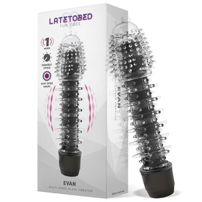 Evan Vibromasseur Multi vitesse Noir