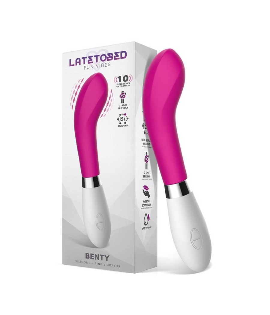 Benty Vibromasseur Silicone Rose