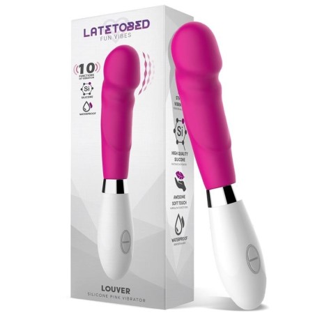 Louver Vibromasseur silicone rose