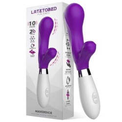 Maverdick Vibromasseur silicone mauve