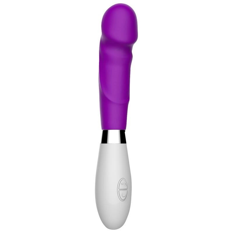 Persienne Vibromasseur silicone mauve